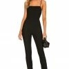Camila Coelho Carli Jumpsuit In Black -CAMILA COELHO Sales COEL WC14 V1