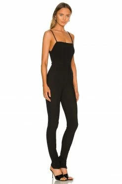 Camila Coelho Carli Jumpsuit In Black -CAMILA COELHO Sales COEL WC14 V3