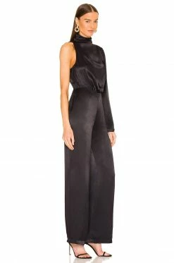 Camila Coelho Karene Jumpsuit In Black -CAMILA COELHO Sales COEL WC17 V2