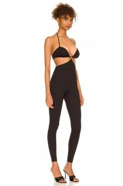 Camila Coelho Jona Jumpsuit In Black -CAMILA COELHO Sales COEL WC19 V2
