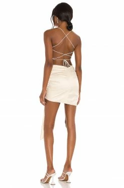 Camila Coelho Carlota Dress In Vanilla -CAMILA COELHO Sales COEL WD109 V4