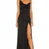 Camila Coelho Reyna Maxi Dress In Black 1 Camila Coelho Reyna Maxi Dress In Black -CAMILA COELHO Sales COEL WD119 V1