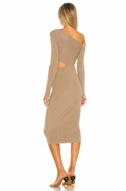 Camila Coelho Nahla Knit Dress In Sage -CAMILA COELHO Sales COEL WD121 V3