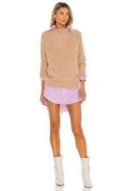 Camila Coelho Elliot Shirt Dress In Pink Lilac -CAMILA COELHO Sales COEL WD123 V4