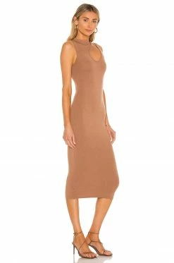 Camila Coelho Chiara Dress In Mocha 6 Camila Coelho Chiara Dress In Mocha -CAMILA COELHO Sales COEL WD138 V2
