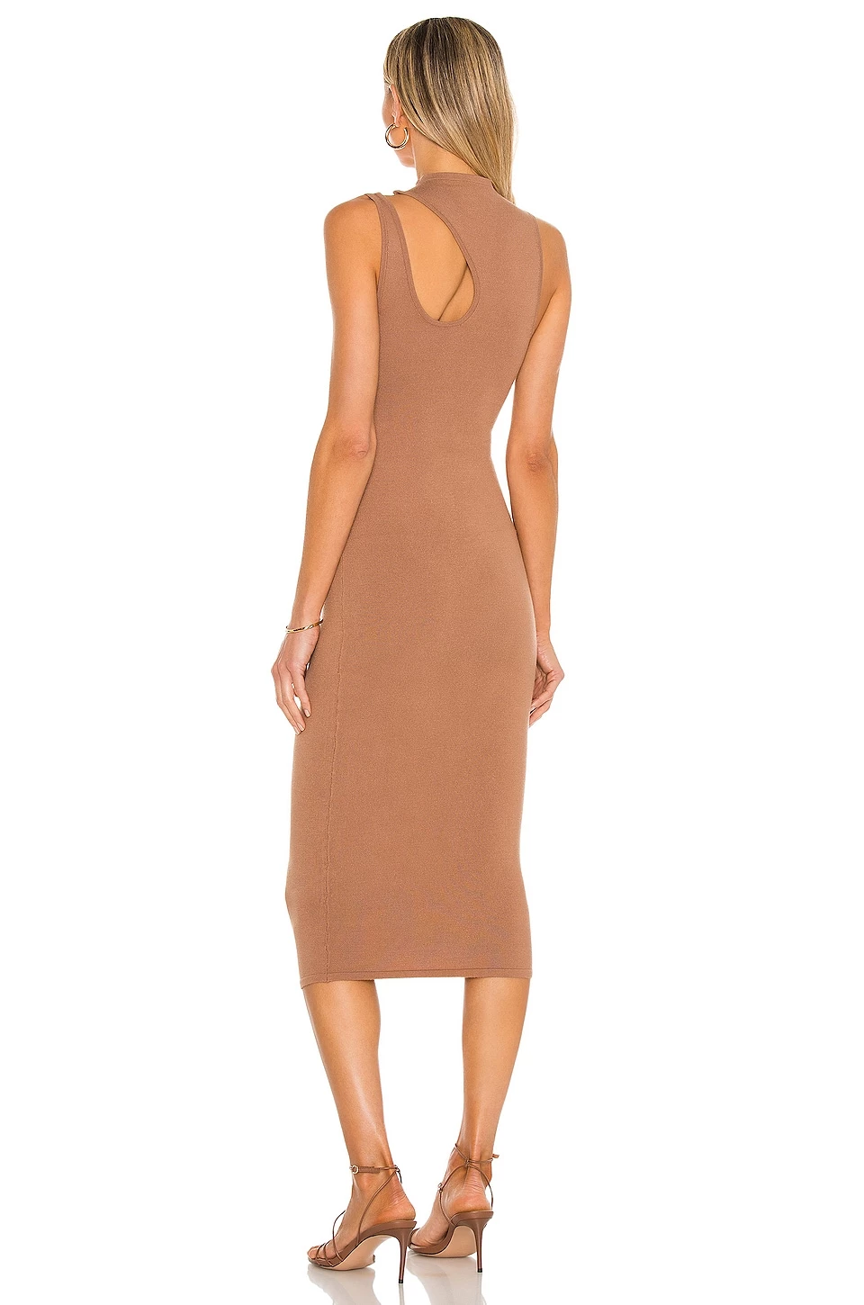 Camila Coelho Chiara Dress In Mocha 5 Camila Coelho Chiara Dress In Mocha - Image 3