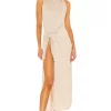 Camila Coelho Poppy Midi Dress In Apricot 2 Camila Coelho Poppy Midi Dress In Apricot -CAMILA COELHO Sales COEL WD140 V1