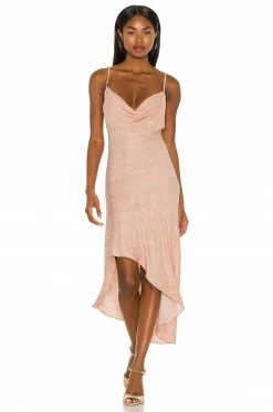Camila Coelho Otavia Slip Dress In Blush 10 Camila Coelho Otavia Slip Dress In Blush -CAMILA COELHO Sales COEL WD148 V4