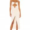 Camila Coelho Yasmeen Midi Dress In Beige -CAMILA COELHO Sales COEL WD170 V1