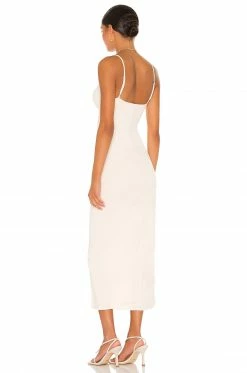 Camila Coelho Yasmeen Midi Dress In Beige -CAMILA COELHO Sales COEL WD170 V3