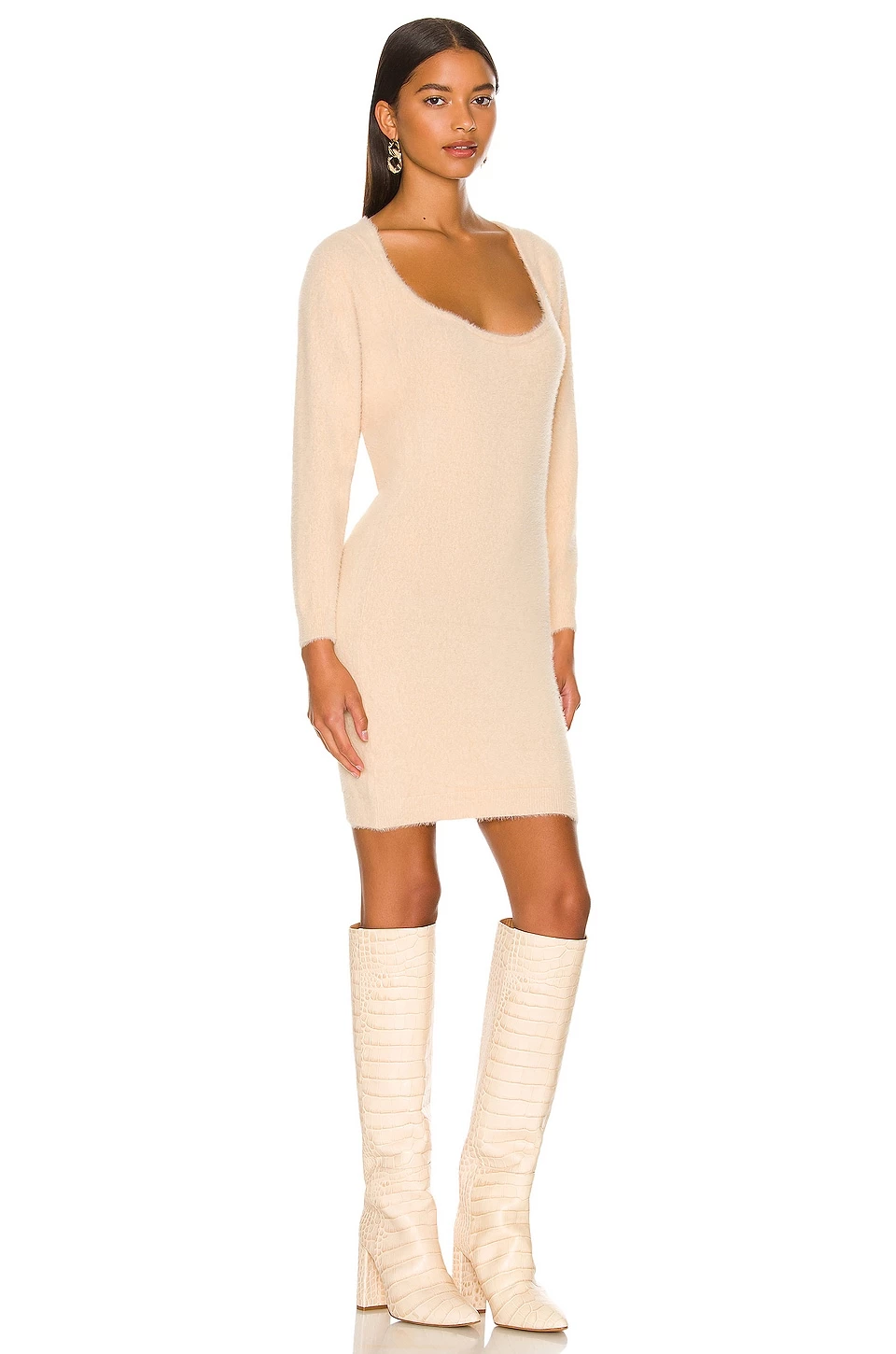 Camila Coelho Yesenia Dress In Nude 4 Camila Coelho Yesenia Dress In Nude - Image 2