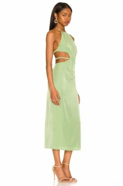 Camila Coelho Remi Midi Dress In Jade Green 6 Camila Coelho Remi Midi Dress In Jade Green -CAMILA COELHO Sales COEL WD213 V2