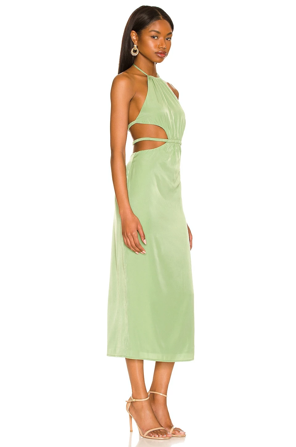 Camila Coelho Remi Midi Dress In Jade Green 4 Camila Coelho Remi Midi Dress In Jade Green - Image 2