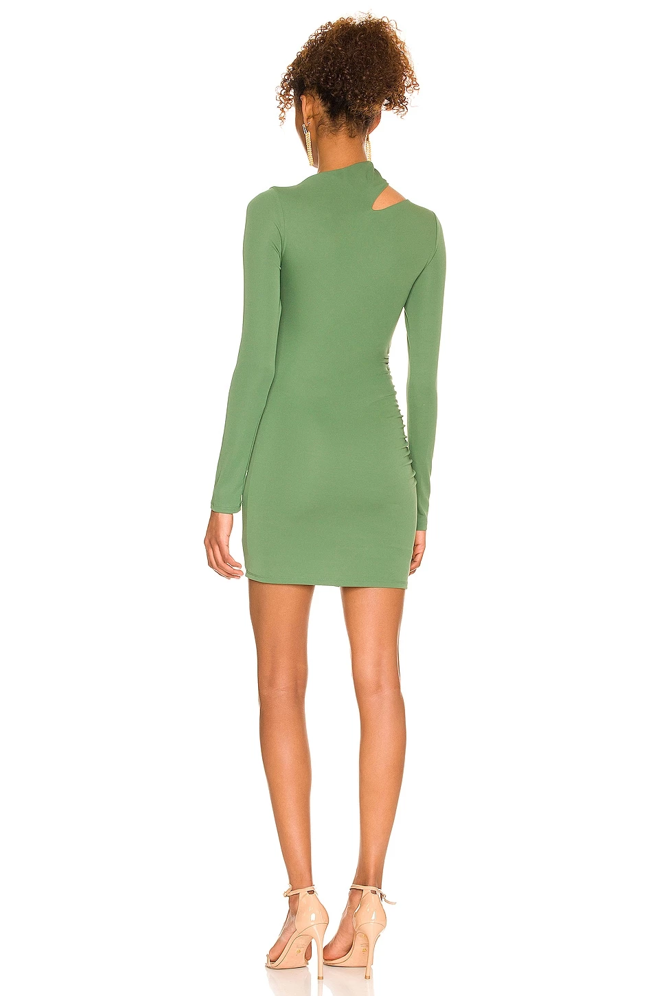 Camila Coelho Imani Mini Dress In Basil Green 5 Camila Coelho Imani Mini Dress In Basil Green - Image 3