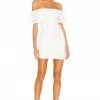 Camila Coelho Eva Mini Dress In White -CAMILA COELHO Sales COEL WD94 V1