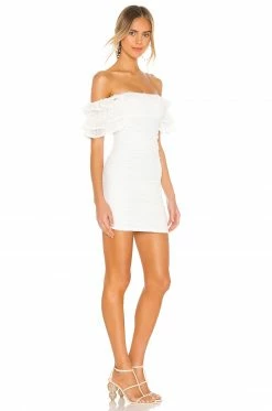 Camila Coelho Eva Mini Dress In White 8 Camila Coelho Eva Mini Dress In White -CAMILA COELHO Sales COEL WD94 V2