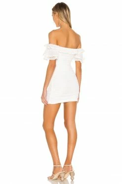 Camila Coelho Eva Mini Dress In White 9 Camila Coelho Eva Mini Dress In White -CAMILA COELHO Sales COEL WD94 V3