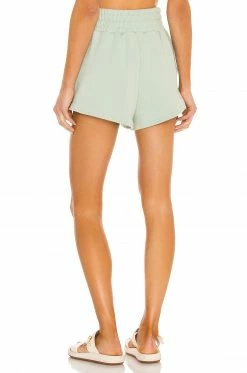 Camila Coelho Kenzie Shorts In Sage Green -CAMILA COELHO Sales COEL WF17 V3