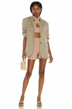 Camila Coelho Alessia Short In Taupe 9 Camila Coelho Alessia Short In Taupe -CAMILA COELHO Sales COEL WF23 V4