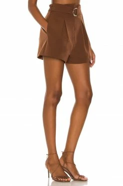 Camila Coelho Maricela Short In Dark Chocolate 7 Camila Coelho Maricela Short In Dark Chocolate -CAMILA COELHO Sales COEL WF27 V2