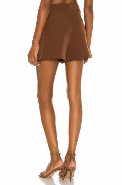 Camila Coelho Maricela Short In Dark Chocolate 8 Camila Coelho Maricela Short In Dark Chocolate -CAMILA COELHO Sales COEL WF27 V3