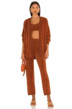 Camila Coelho Milani Cardi In Chocolate -CAMILA COELHO Sales COEL WK49 V4