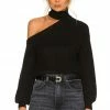 Camila Coelho Davey Sweater In Black -CAMILA COELHO Sales COEL WK60 V1