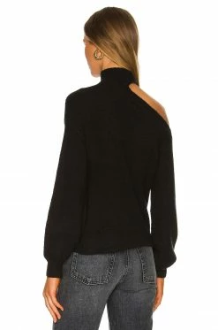 Camila Coelho Davey Sweater In Black -CAMILA COELHO Sales COEL WK60 V3