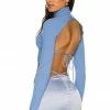 Camila Coelho Meriam Tie Back Sweater In Baby Blue -CAMILA COELHO Sales COEL WK65 V1