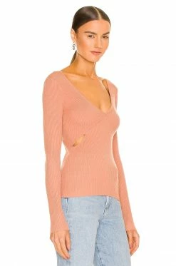 Camila Coelho Tate Sweater In Nude -CAMILA COELHO Sales COEL WK69 V2