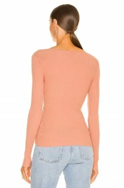 Camila Coelho Tate Sweater In Nude -CAMILA COELHO Sales COEL WK69 V3