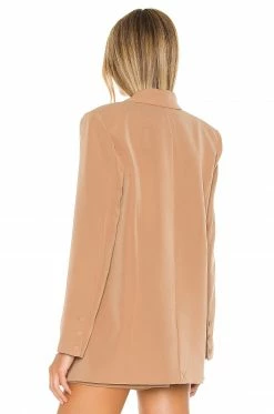 Camila Coelho Morena Blazer In Nude Toffee -CAMILA COELHO Sales COEL WO17 V4