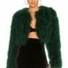 Camila Coelho Lincoln Jacket In Deep Green -CAMILA COELHO Sales COEL WO29 V1