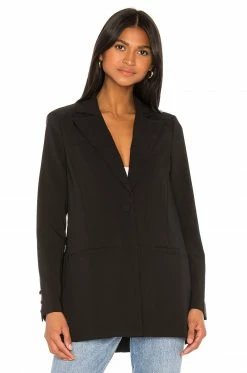 Camila Coelho Brenna Blazer In Black -CAMILA COELHO Sales COEL WO3 V2