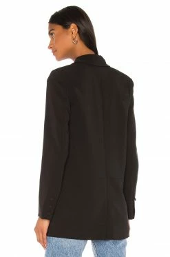 Camila Coelho Brenna Blazer In Black -CAMILA COELHO Sales COEL WO3 V4