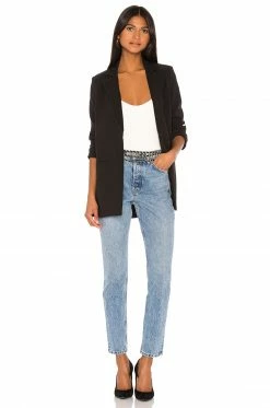 Camila Coelho Brenna Blazer In Black -CAMILA COELHO Sales COEL WO3 V5
