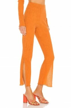 Camila Coelho Linez Pant In Sunset Orange -CAMILA COELHO Sales COEL WP41 V3