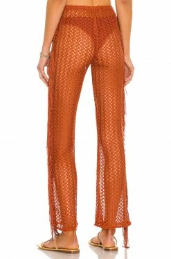 Camila Coelho Kira Pants In Rust -CAMILA COELHO Sales COEL WP43 V3
