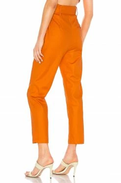 Camila Coelho Quinn Trouser In Desert Orange -CAMILA COELHO Sales COEL WP4 V3