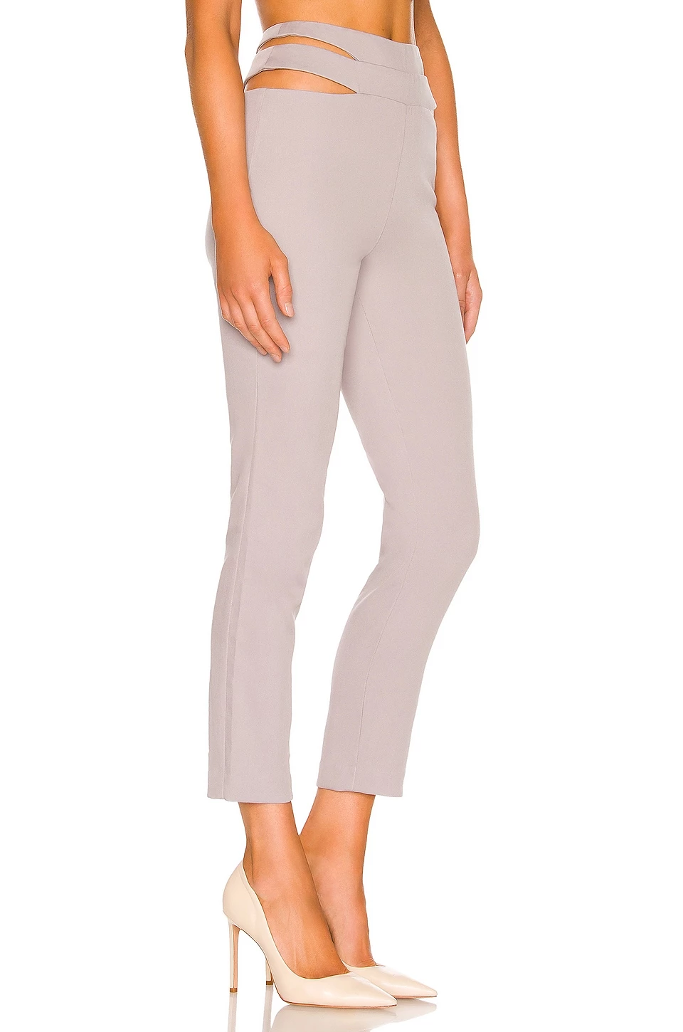 Camila Coelho Cecile Pants In Grey 4 Camila Coelho Cecile Pants In Grey - Image 2