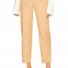 Camila Coelho Yuri Leather Pants In Tan -CAMILA COELHO Sales COEL WP53 V1