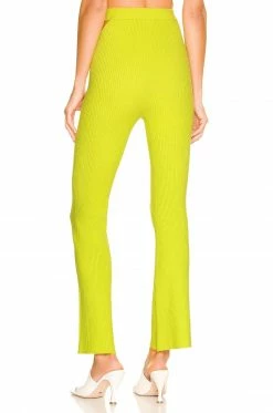 Camila Coelho Coyote Pant In Lime -CAMILA COELHO Sales COEL WP63 V3