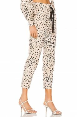 Camila Coelho Wren Pant In Tan Leopard 7 Camila Coelho Wren Pant In Tan Leopard -CAMILA COELHO Sales COEL WP6 V2