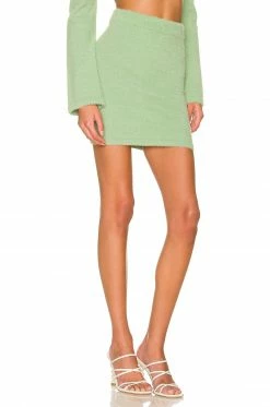 Camila Coelho Raquel Skirt In Light Green -CAMILA COELHO Sales COEL WQ100 V2
