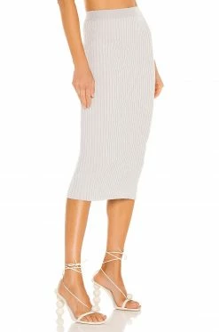 Camila Coelho Gabby Midi Skirt In Ice Blue 7 Camila Coelho Gabby Midi Skirt In Ice Blue -CAMILA COELHO Sales COEL WQ56 V2