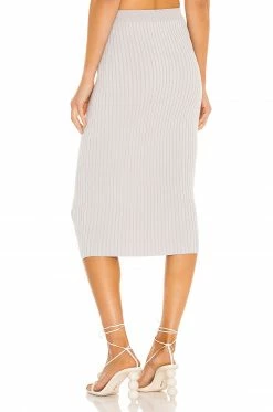 Camila Coelho Gabby Midi Skirt In Ice Blue 8 Camila Coelho Gabby Midi Skirt In Ice Blue -CAMILA COELHO Sales COEL WQ56 V3