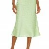 Camila Coelho Gysele Midi Skirt In Sage Delilah -CAMILA COELHO Sales COEL WQ66 V1