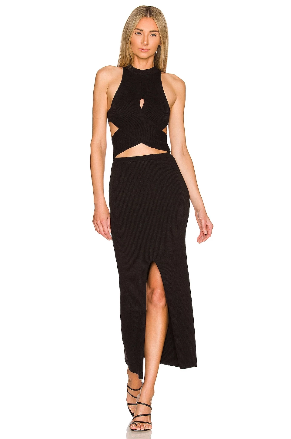 Camila Coelho Macadamia Skirt In Black 6 Camila Coelho Macadamia Skirt In Black - Image 4