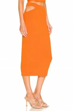 Camila Coelho Dominic Skirt In Orange -CAMILA COELHO Sales COEL WQ97 V2