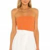 Camila Coelho Hazel Tube Top In Sienna Sunset